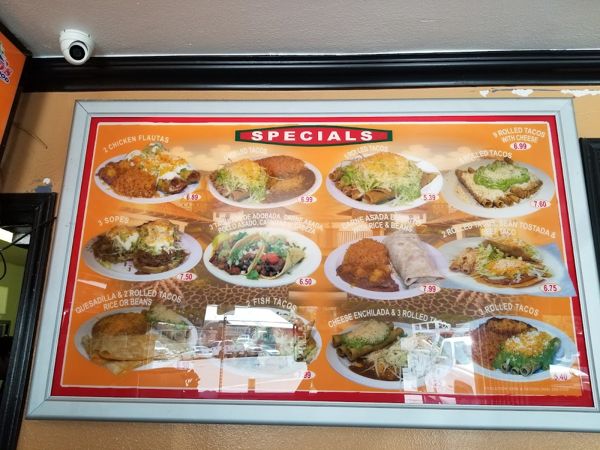 Rosarito's Mexican Food Menu - Image 5
